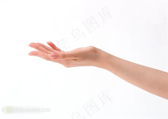 单手接东西动作高清特写