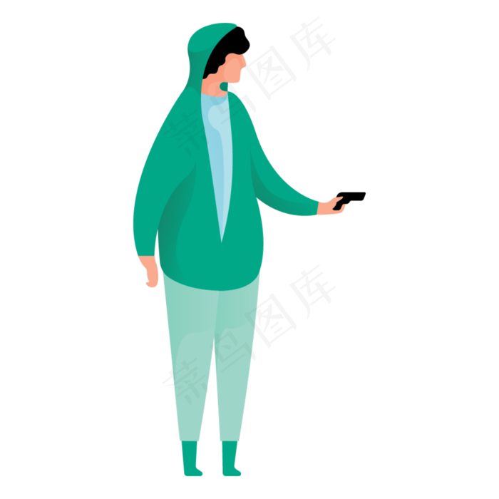 拿东西人物免抠图