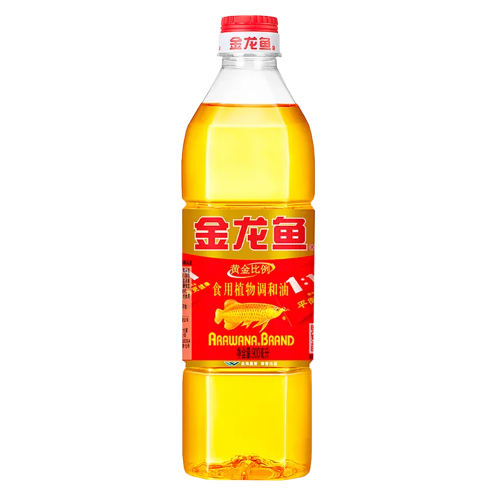金龙鱼调和油900毫升超市商品白底图免抠实物摄影png格式图片透明底