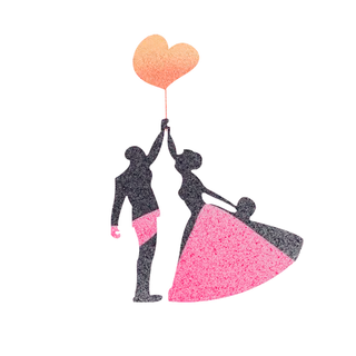 放飞爱心情人节