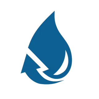 水滴循环蓝色地球一小时