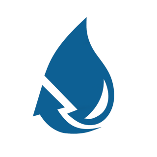 水滴循环蓝色地球一小时