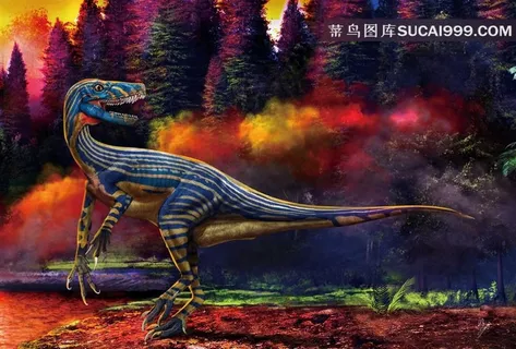 漂亮的五彩恐龙动物大全