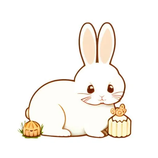 兔子免抠(2048x2048)