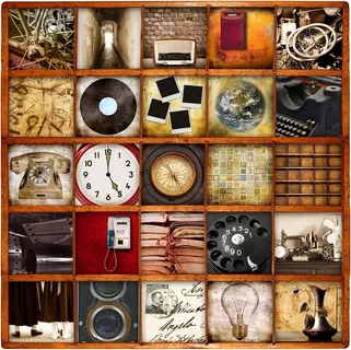 复古九十年代生活用品高清素材图片 复古九十年代生活用品高清素材图片