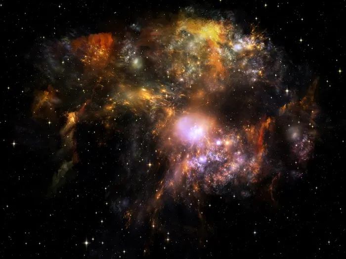 黑夜星空宇宙图片