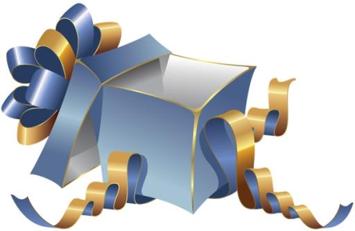 礼品盒 PNG免抠(600x391)