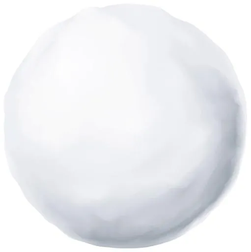 雪球 PNG免抠(599x600)