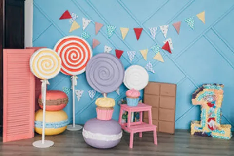 儿童照相拼接背景 儿童照相拼接背景