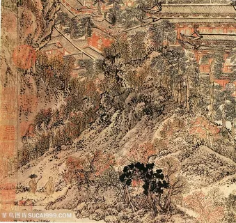 中国风界画山水图161