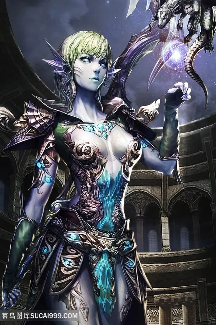 欧美科幻女性动漫图片