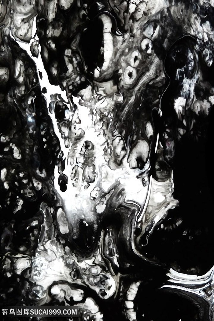 水墨时尚艺术油画挂画