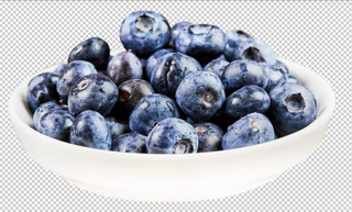 蓝莓免扣素材