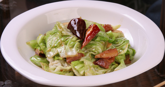 手撕圆白菜 (1)