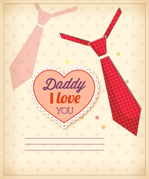 父亲节英文艺术字