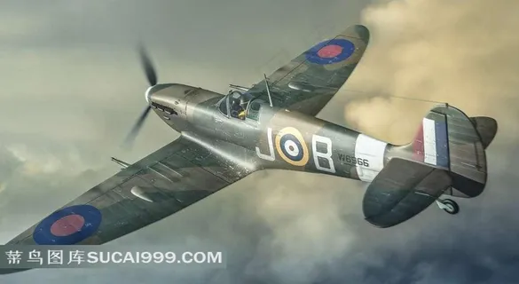 超级马林喷火战斗机摄影图片