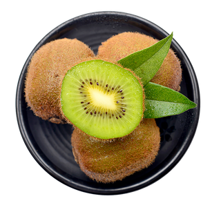 A-绿心猕猴桃2水果超市商品白底图免抠实物摄影png格式图片透明底