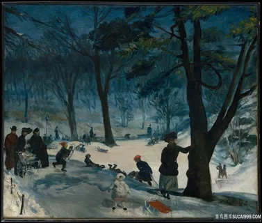 威廉·格拉肯斯- *公园，冬季