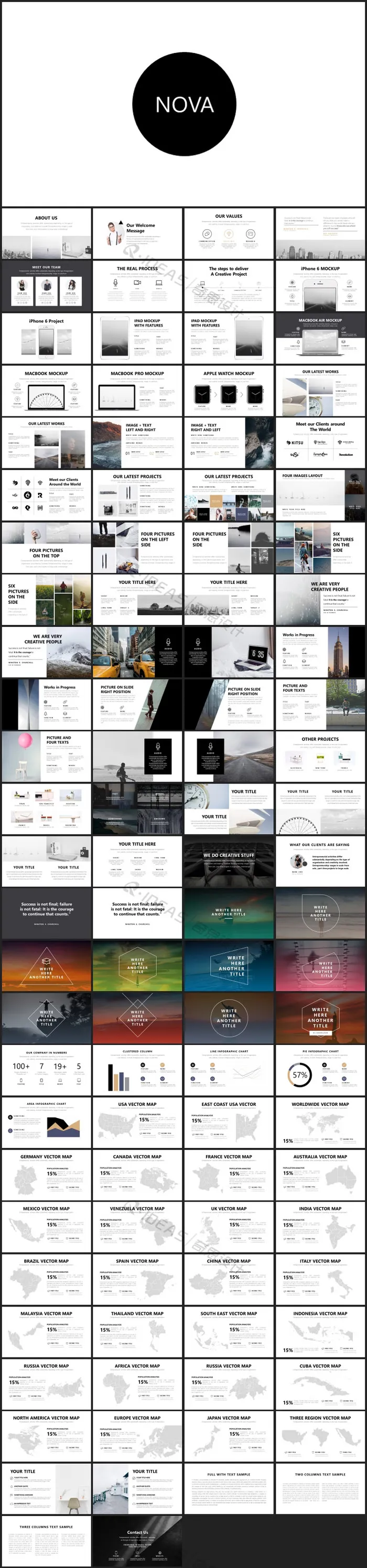 欧美高级脸PPT模板 欧美高级脸PPT模板