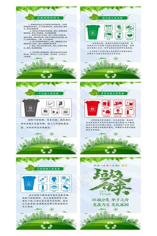 垃圾 分类 社区 保护环境 垃圾分类 设计