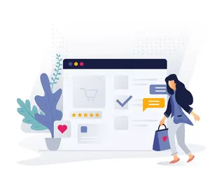 扁平化人物场景办公互联网等距ai矢量设计网页海报UI素材插画