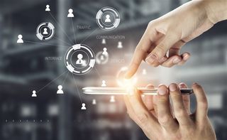 手机掌上信息科技素材图片