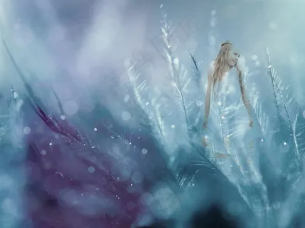 梦幻小精灵儿童写真图片