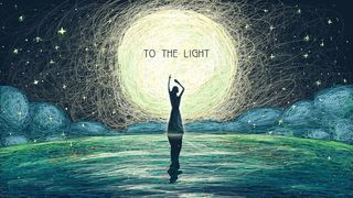 线圈艺术风绘画PSD素材