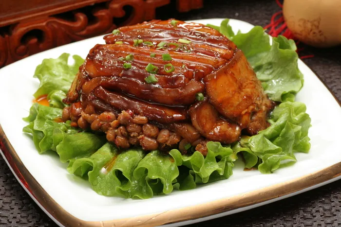 腊八豆蒸鲜肉 (2)