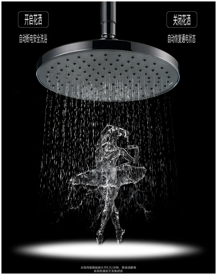 淋浴花洒创意海报