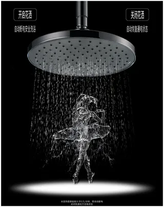 淋浴花洒创意海报