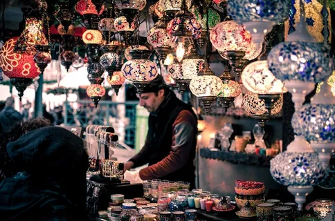 大巴扎, 展位, 手镯, 蜡烛, 商业, 团体, 灯, 男人 大巴扎, 展位, 手镯, 蜡烛, 商业, 团体, 灯, 男人