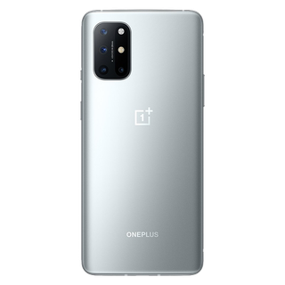 一加8t银色背面