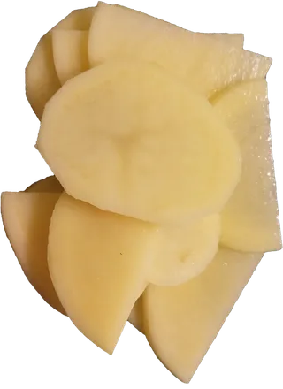 洋芋马铃薯土豆切片免抠摄影元素素材