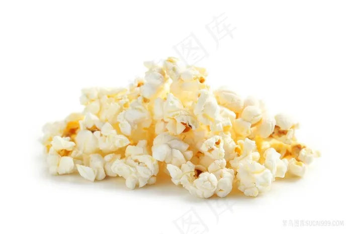 爆米花白底图