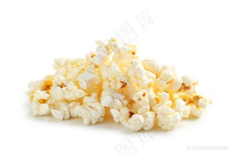 爆米花白底图