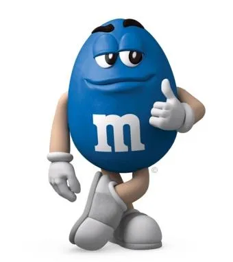 M&M 巧克力豆 PNG免抠(340x382)