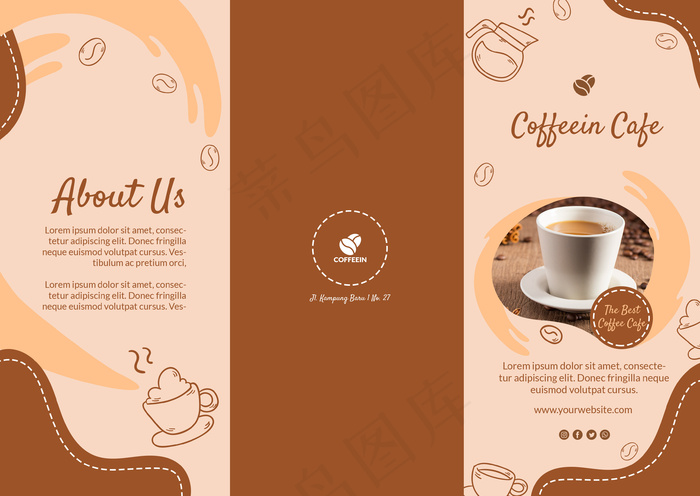 折页  折页模板 宣传折页 企业三折页  高档三折页  创意 美食