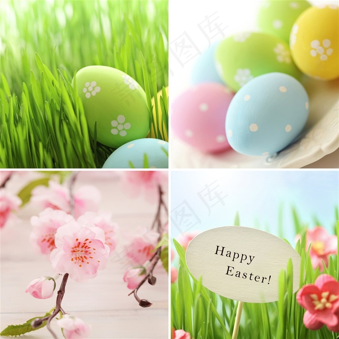 复活节彩蛋高清图片
