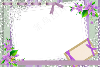 花边相框素材图片下载