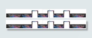 鄂东南壹号啤酒烧烤音乐节门楼围挡