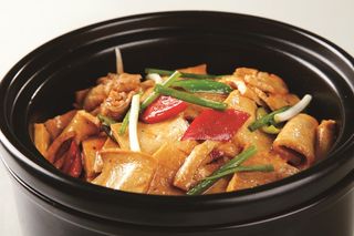 干锅美食焖锅湘菜麻辣香辣纸锅干锅千页豆腐