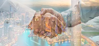 商务商业商务合作握手大气办公金融海报背景