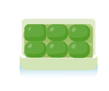 清明节海报设计插图卡通青团素材图片元素png透明背景