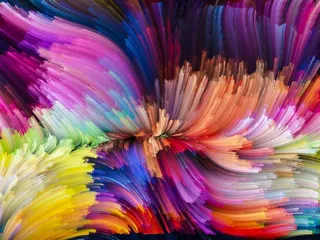 各种色彩组成的背景