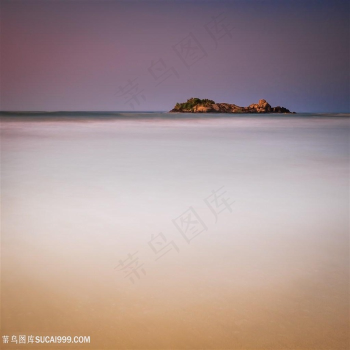 唯美海滩景色高清