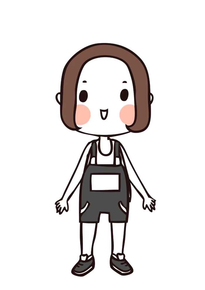 简约风PNG卡通小人动漫动画人物免扣图片素材 (19)