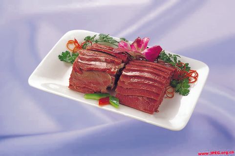 0806l-469老孙家腊牛羊肉拼盘