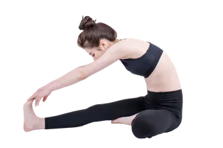 瑜伽人物免扣png