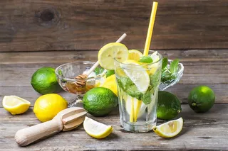 冰爽柠檬饮品